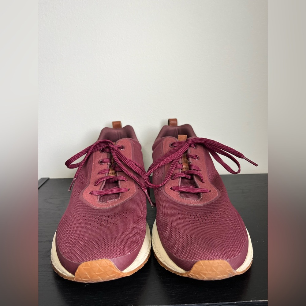 EUC LL Bean. Maroon Burgundy Stone Coast Comfort Shoe Sneakers. Size 11. - Picture 3 of 12